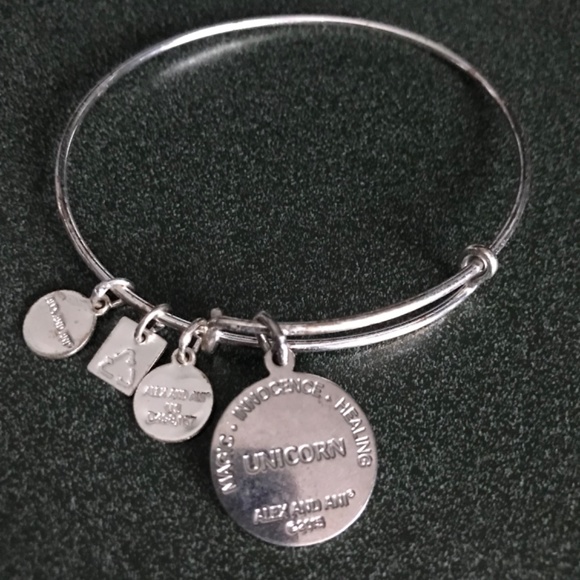 Alex and Ani Expandable Wire Bracelet Unicorn Magic Innocence Healing - Picture 7 of 15